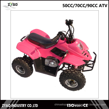 50cc baratos 4 Wheeler niños ATV pequeña bicicleta Quad ATV Deportes Quad 70cc / 90cc ATV Quad para la venta